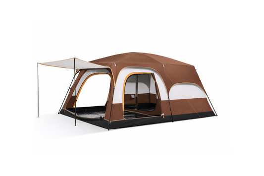Campelia – Tente de camping 4 à 6 personnes 430 × 305 × 200 cm avec sac de transport